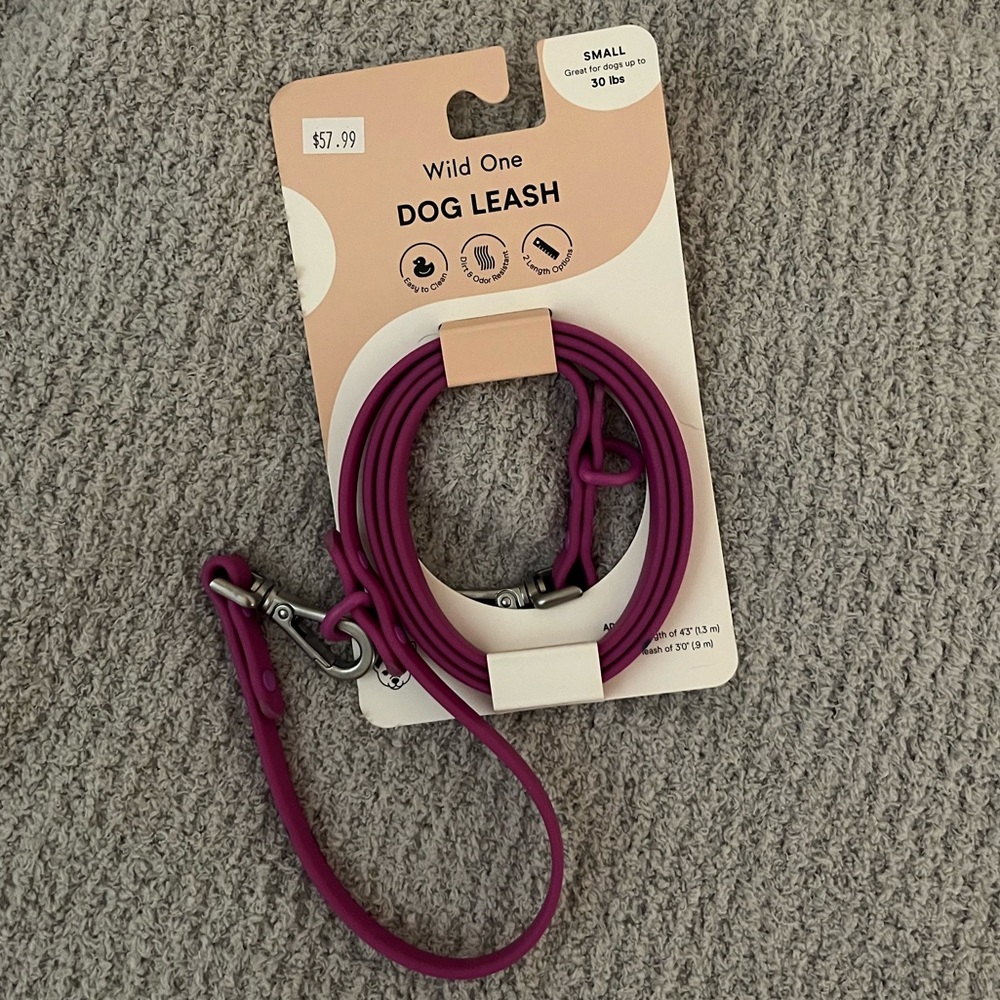 NWT wild one leash